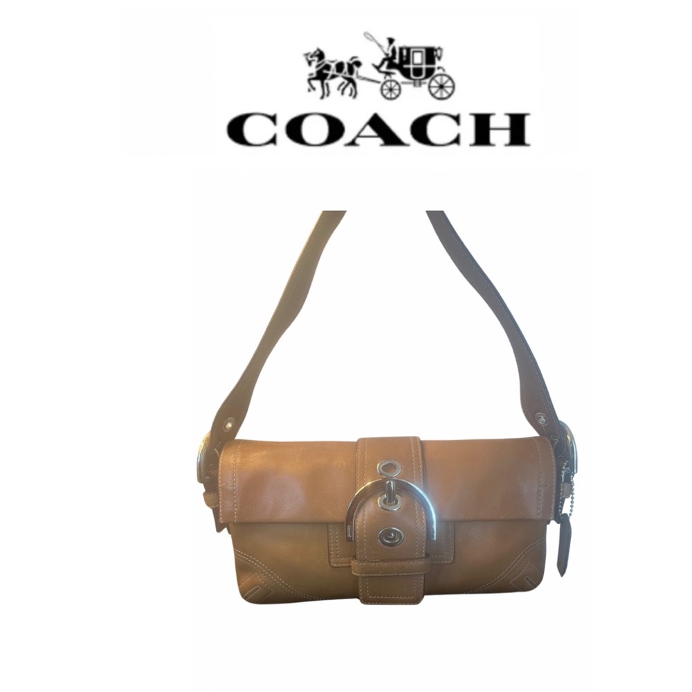 Coach Soho Vintage Camel Small Shoulder Bag